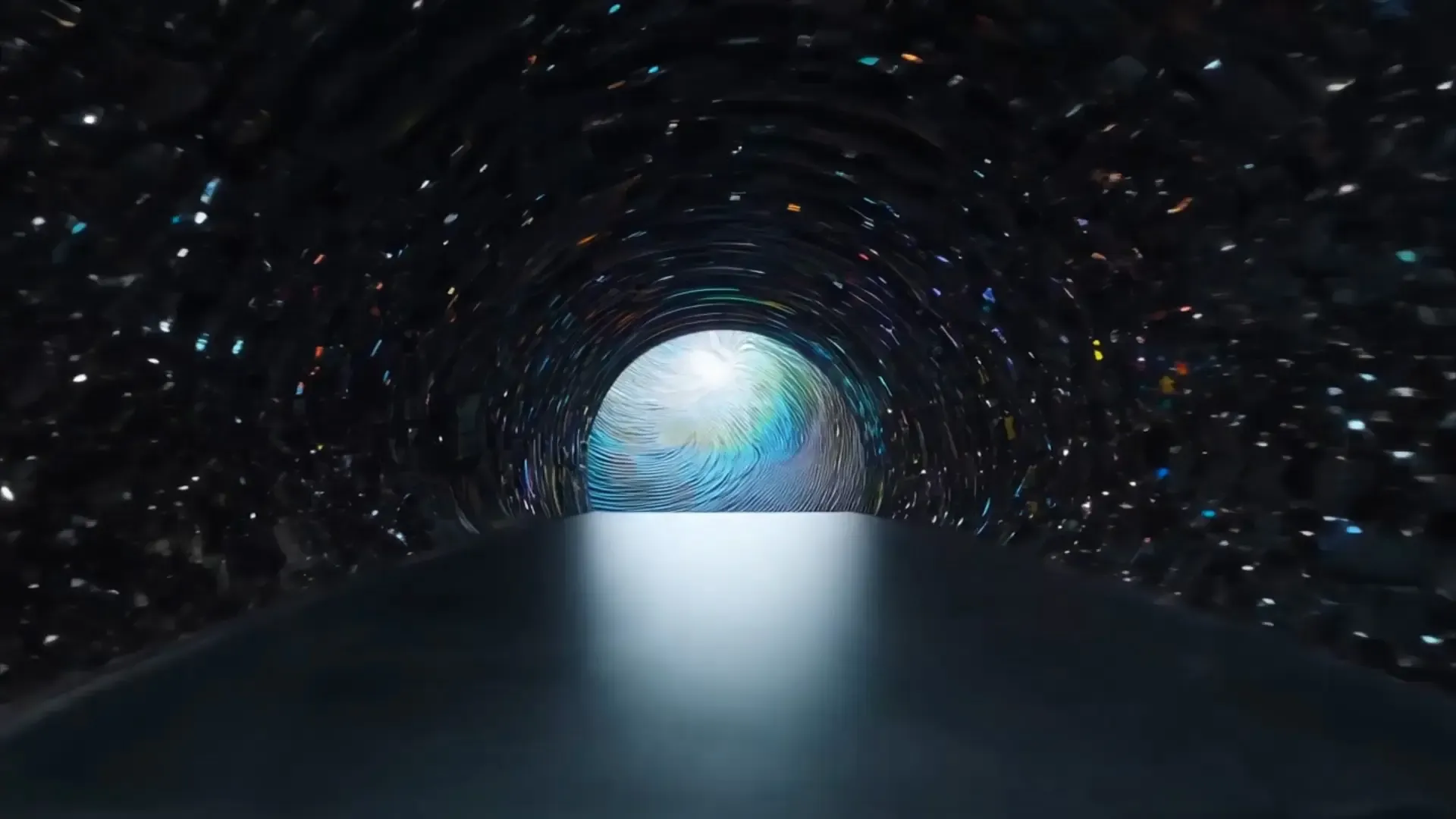 Light Velocity Journey Cinematic Background Loop